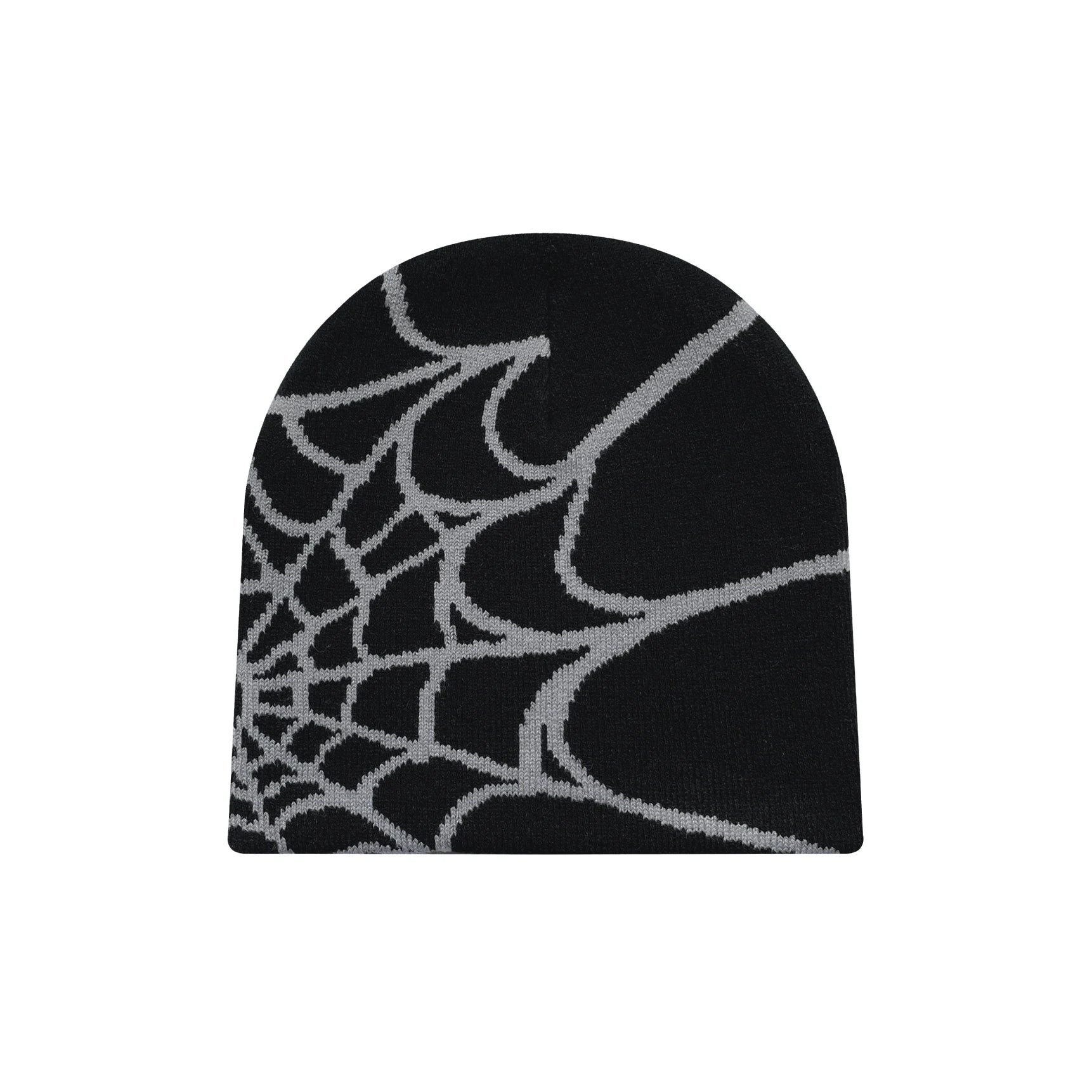 Spider Web Toque Beanie-streetwear-techwear