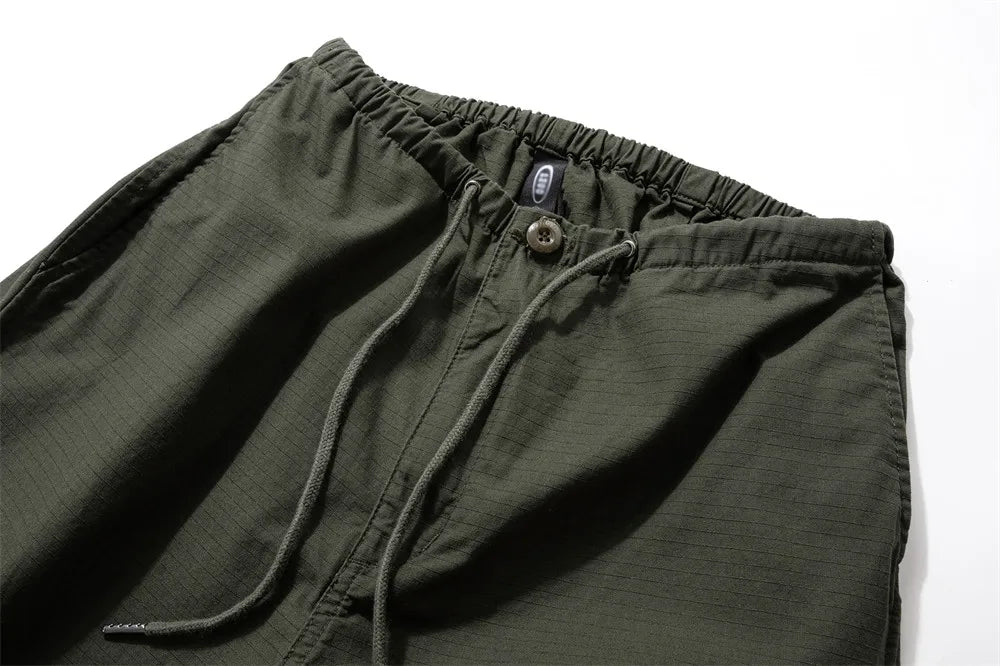 Stacked Ripstop Parachute Pants-streetwear-techwear