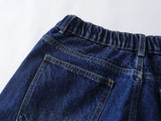 Star Patch Long Length Jorts-streetwear-techwear