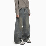 Steelworks Wide Denim Jeans-streetwear-techwear