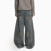 Steelworks Wide Denim Jeans-streetwear-techwear