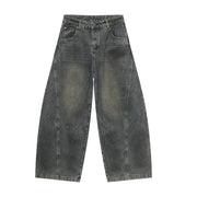 Steelworks Wide Denim Jeans-streetwear-techwear