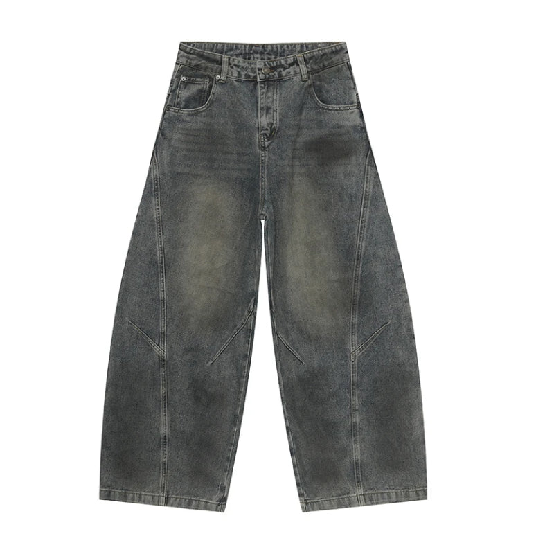 Steelworks Wide Denim Jeans-streetwear-techwear