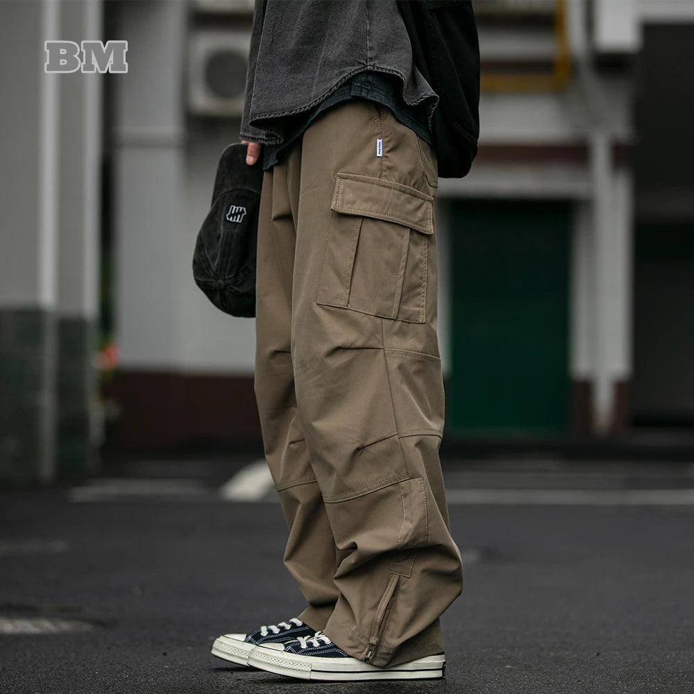 Straight Leg Twill Cargo Pants  Streetwear at Before the High Street
