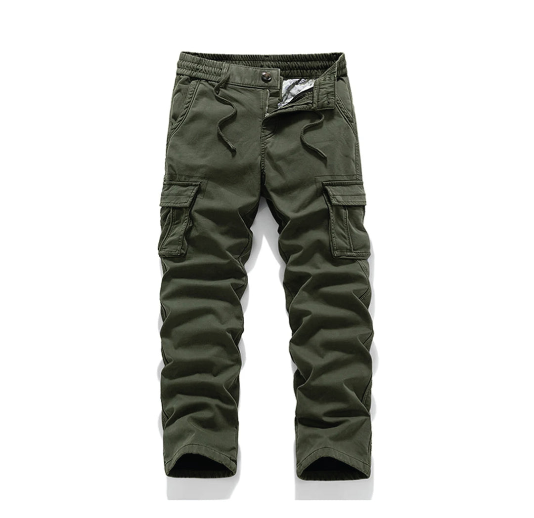 Fleece lined cargo pants discount
