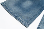 Threadwork Plaid Patch Jeans-streetwear-techwear