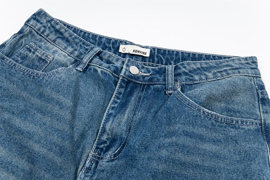 Threadwork Plaid Patch Jeans-streetwear-techwear