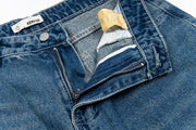 Threadwork Plaid Patch Jeans-streetwear-techwear