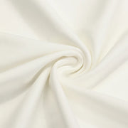 Close-up of white fabric with a subtle texture