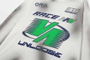 UNLOOSE Dirt Track Racing Graphic Long Sleeve-streetwear-techwear