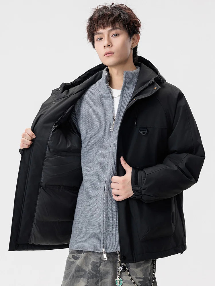 Urban Shield Hooded Puffer Jacket-streetwear-techwear