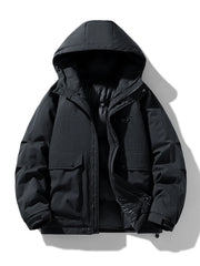 Urban Shield Hooded Puffer Jacket-streetwear-techwear