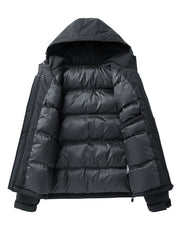 Urban Shield Hooded Puffer Jacket-streetwear-techwear