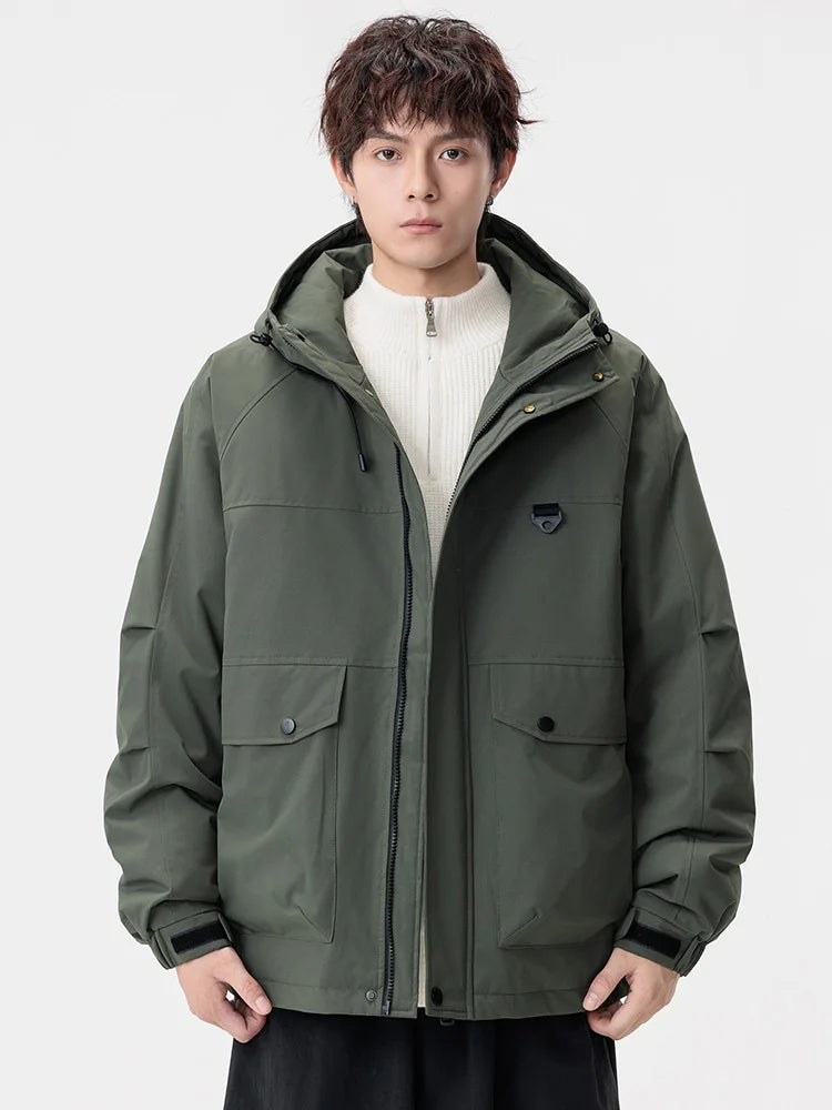 Urban Shield Hooded Puffer Jacket-streetwear-techwear