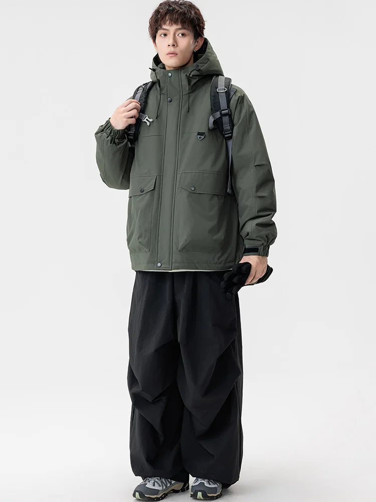 Urban Shield Hooded Puffer Jacket-streetwear-techwear