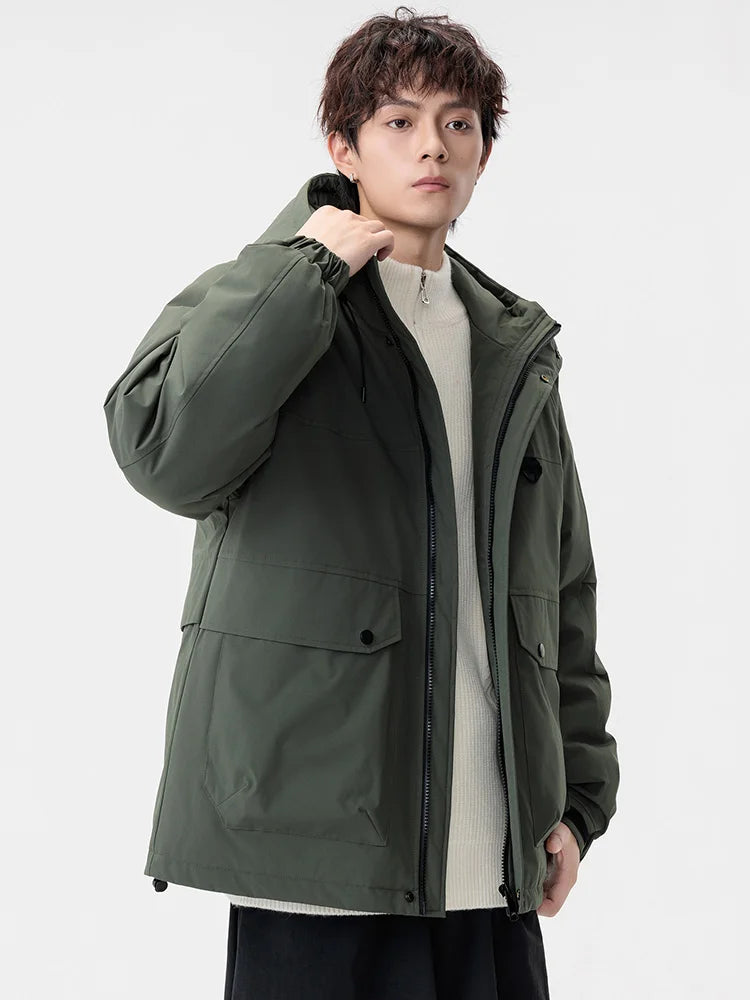 Urban Shield Hooded Puffer Jacket-streetwear-techwear