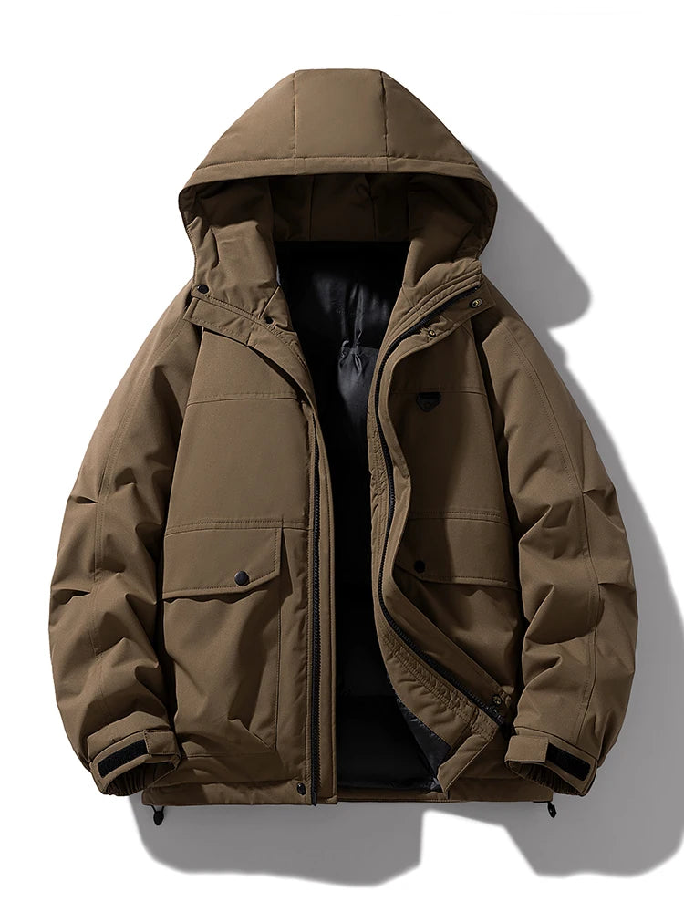 Urban Shield Hooded Puffer Jacket-streetwear-techwear