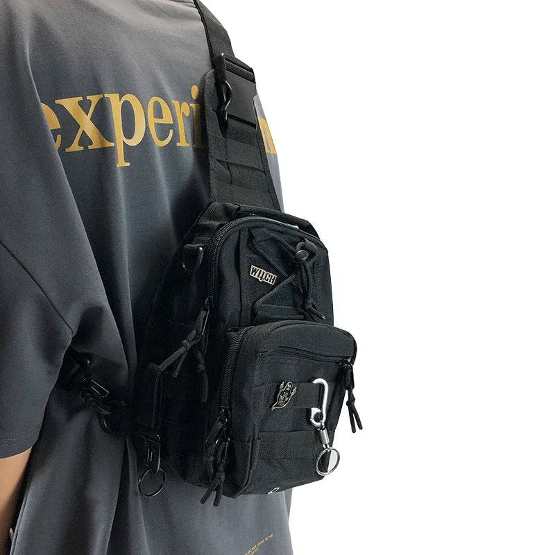 Utility Crossbody Bag with Carabiner