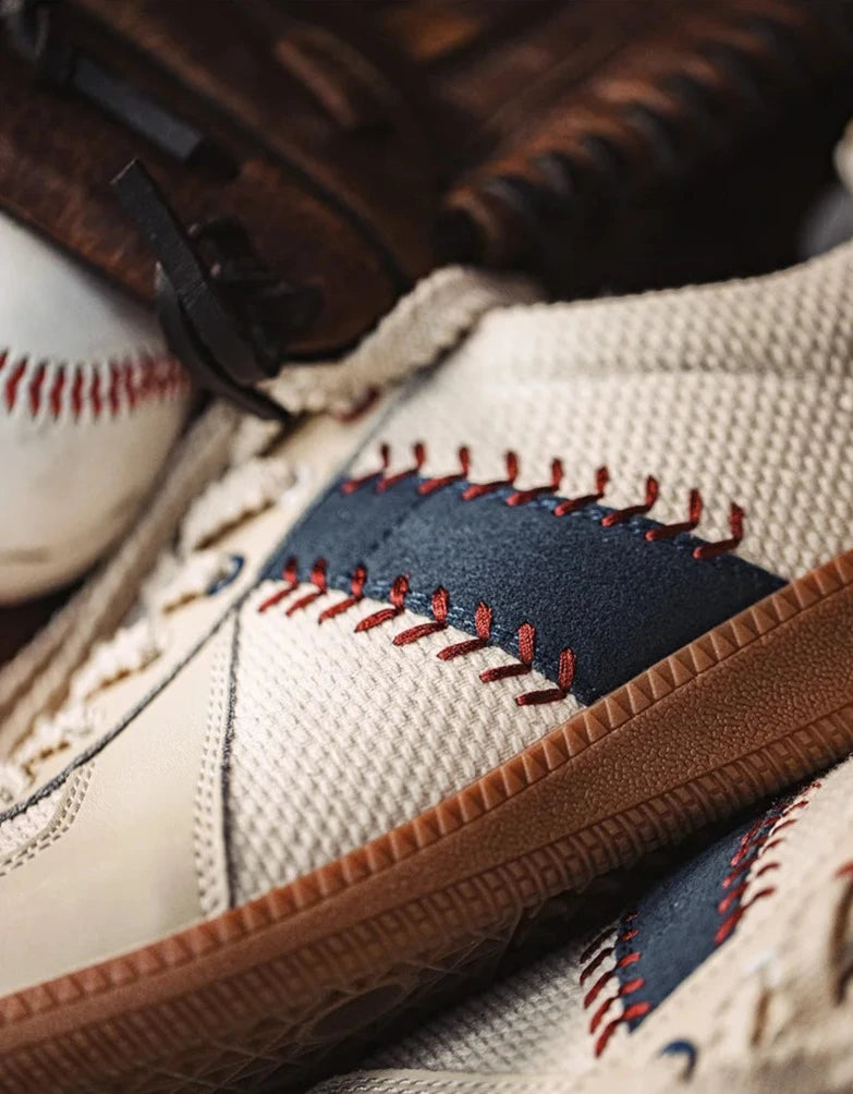 Vintage Style Baseball Sneakers-streetwear-techwear