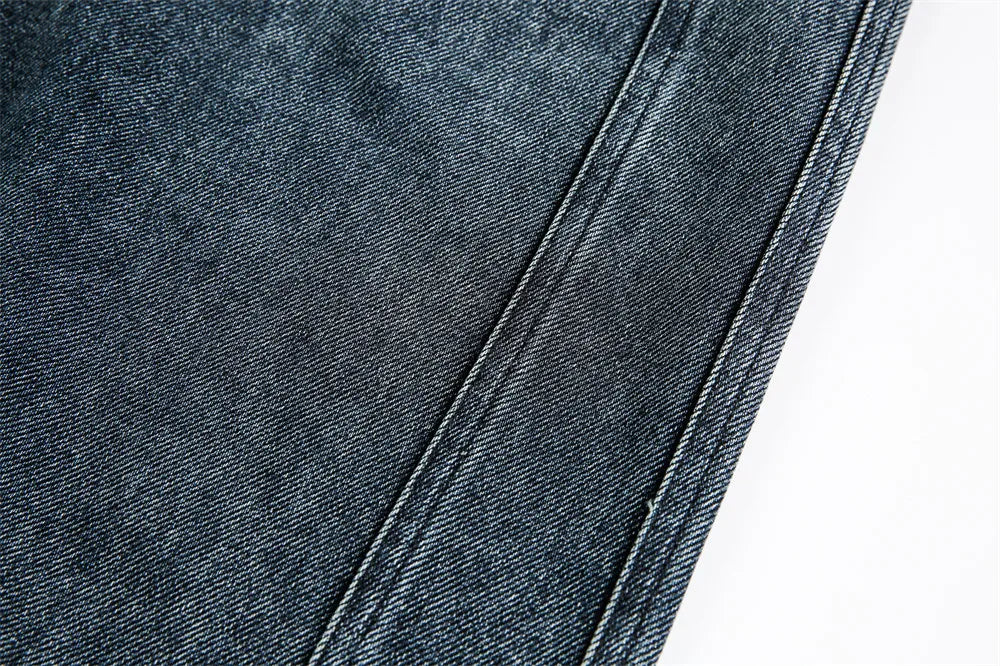 Vintage Wash Wide Leg Utility Jeans-streetwear-techwear