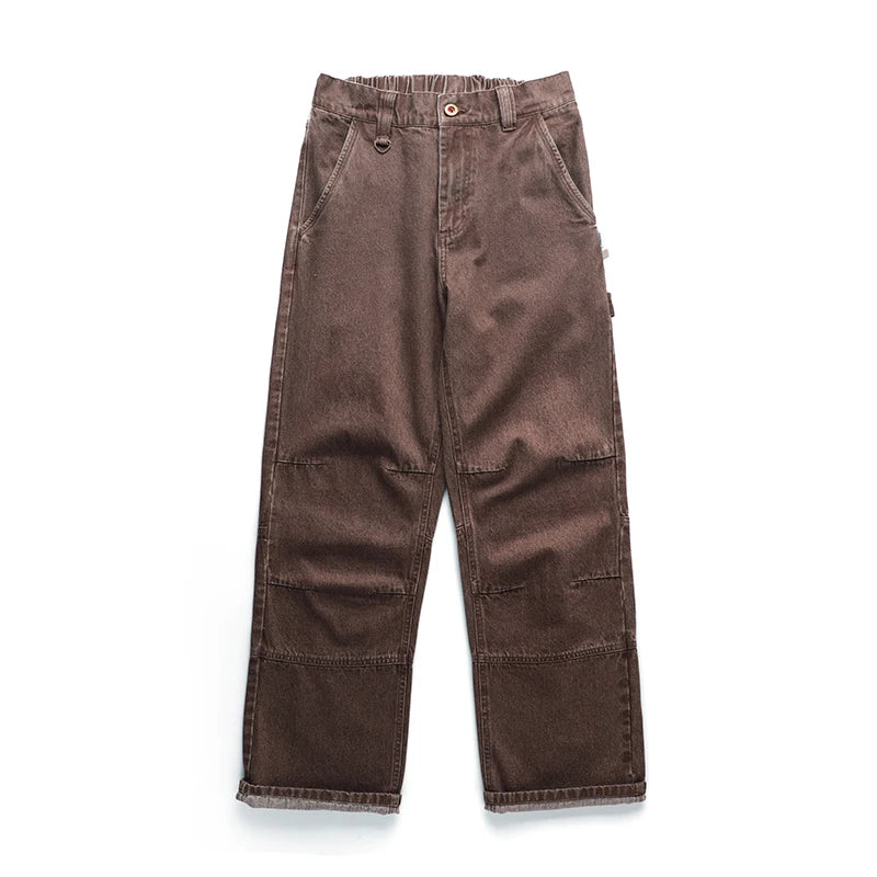 Washed Carpenter Jeans-streetwear-techwear