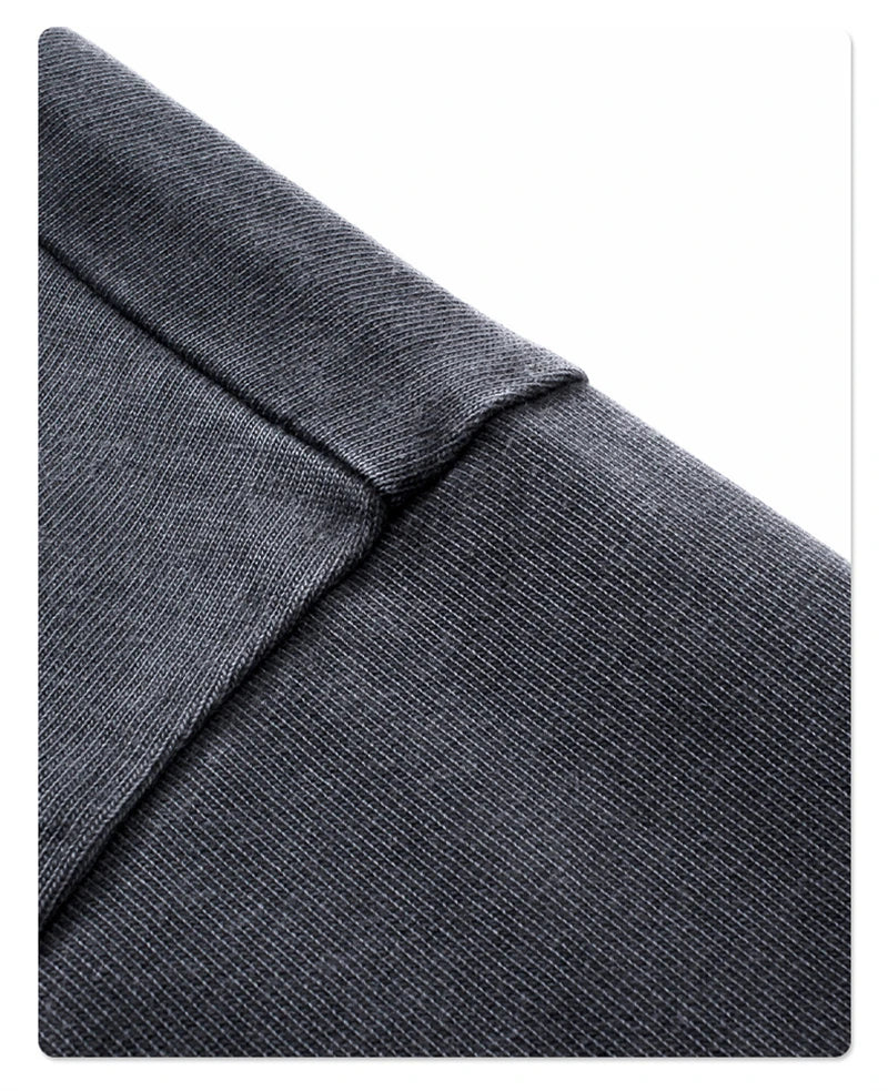 Washed Mock Double Layer Long Sleeve T-Shirt-streetwear-techwear