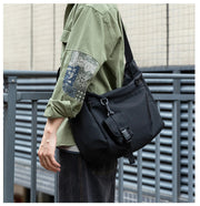 Water-Resistant Messenger Bag-streetwear-techwear