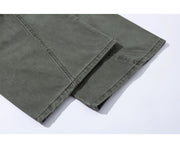 Wide Fit Utility Cargo Pants-streetwear-techwear