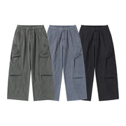 Wide Fit Utility Cargo Pants-streetwear-techwear