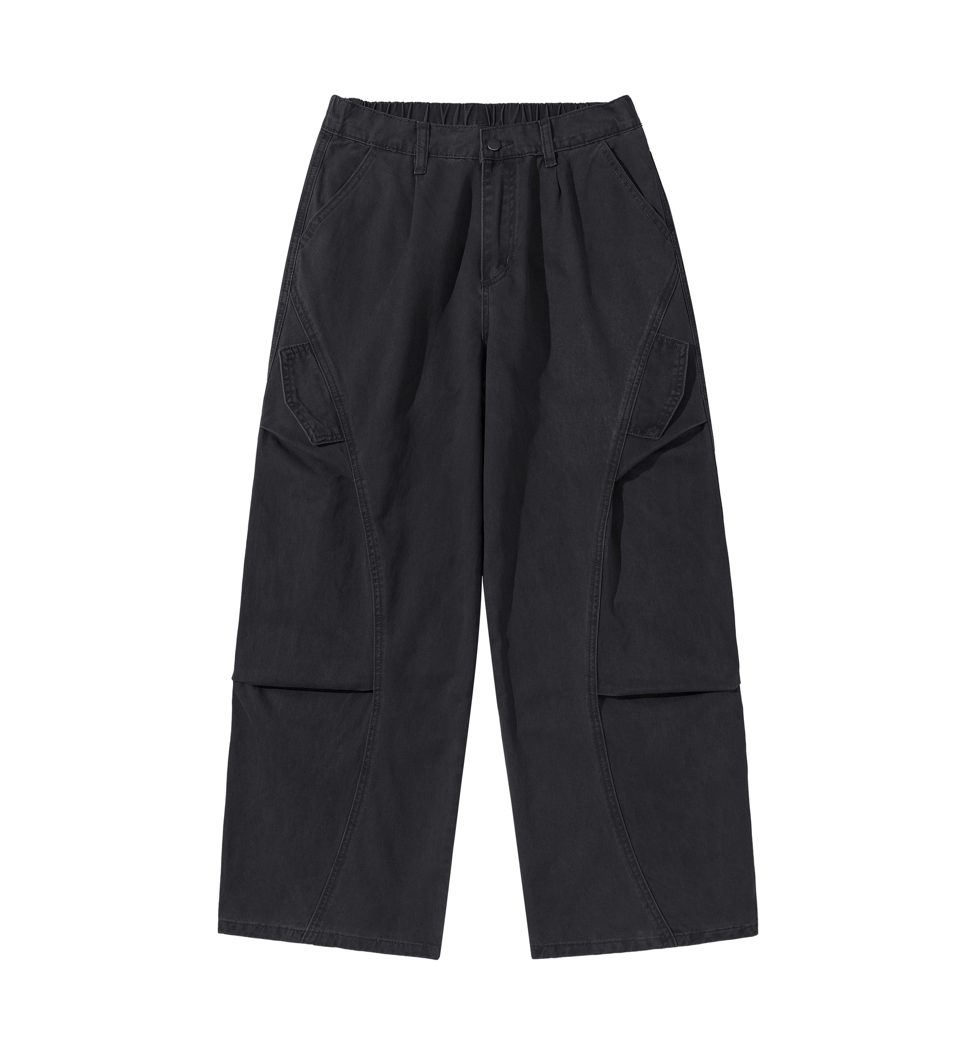 Wide Fit Utility Cargo Pants-streetwear-techwear