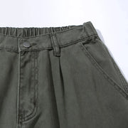Wide Fit Utility Cargo Pants-streetwear-techwear