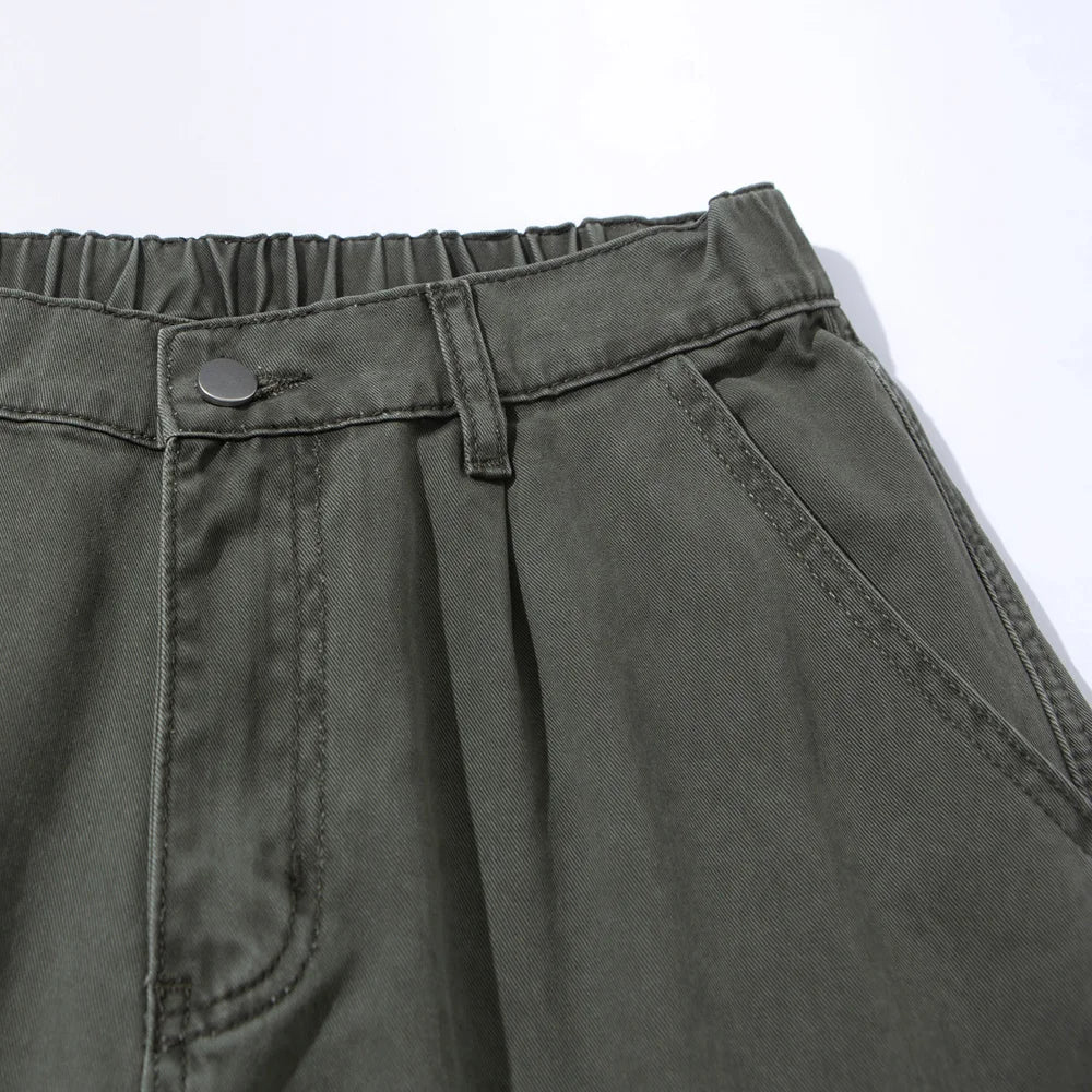 Wide Fit Utility Cargo Pants-streetwear-techwear