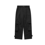 Wide Leg Cargo Pants-streetwear-techwear