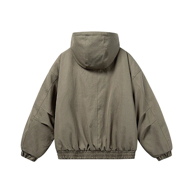 Workwear Fleece Hood Jacket-streetwear-techwear