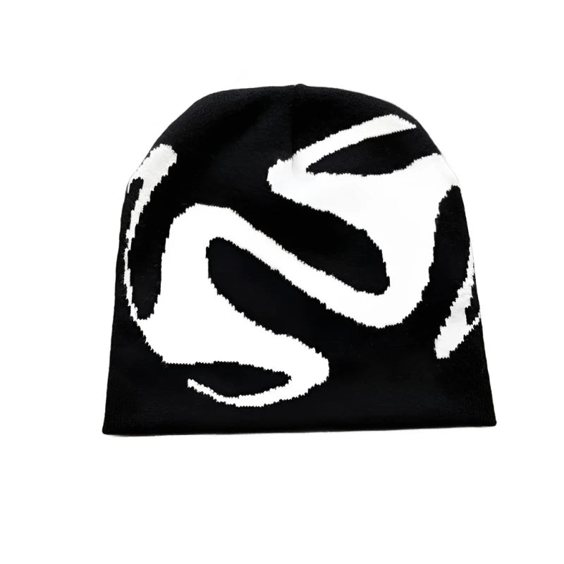 Y2K Graphic Beanie-streetwear-techwear