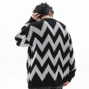 Zig-Zag Sweater-streetwear-techwear