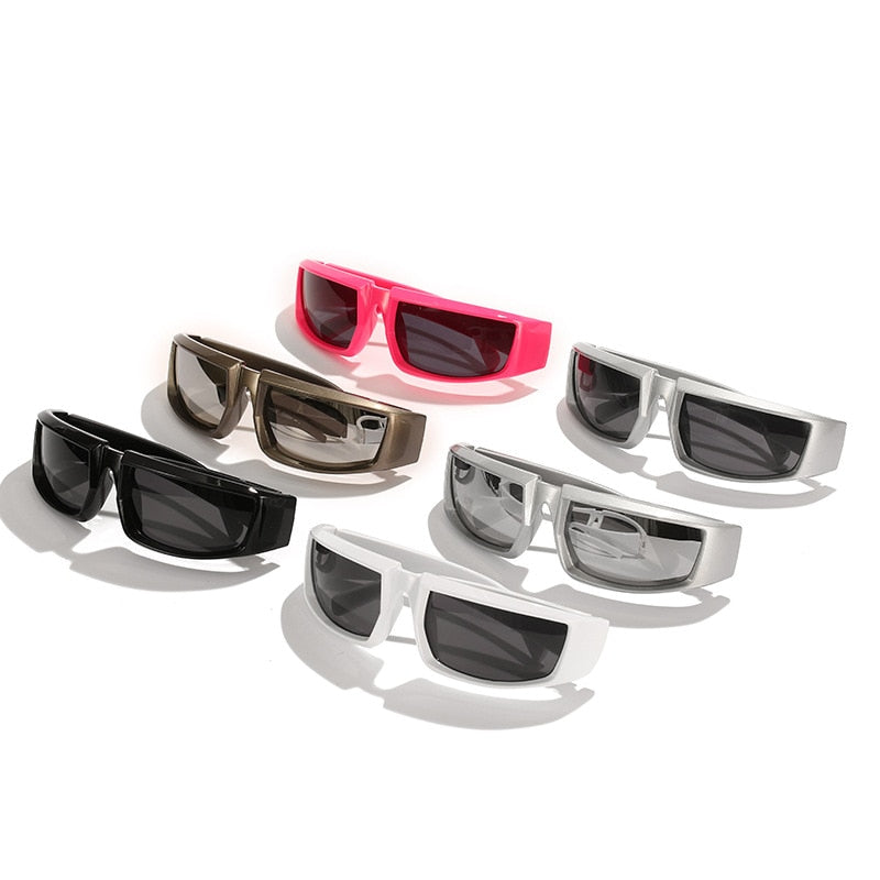 3D Wrap Around Sunglasses-streetwear-techwear