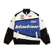 BLACK AIR Racing Jacket-streetwear-techwear