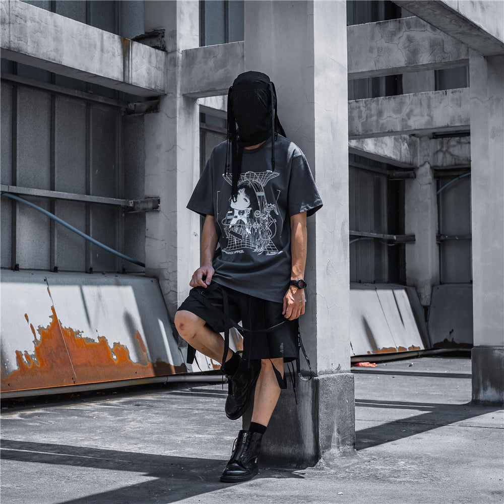 CROXX OFFICIAL Cyber Punk T-Shirt-streetwear-techwear