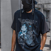 CROXX OFFICIAL Cyber Punk T-Shirt-streetwear-techwear