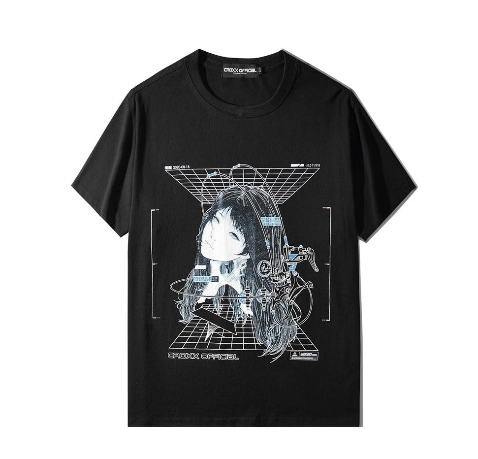 CROXX OFFICIAL Cyber Punk T-Shirt-streetwear-techwear