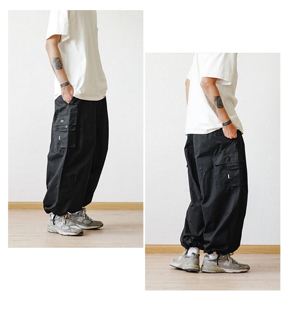 Baggy Cargo Parachute Pants