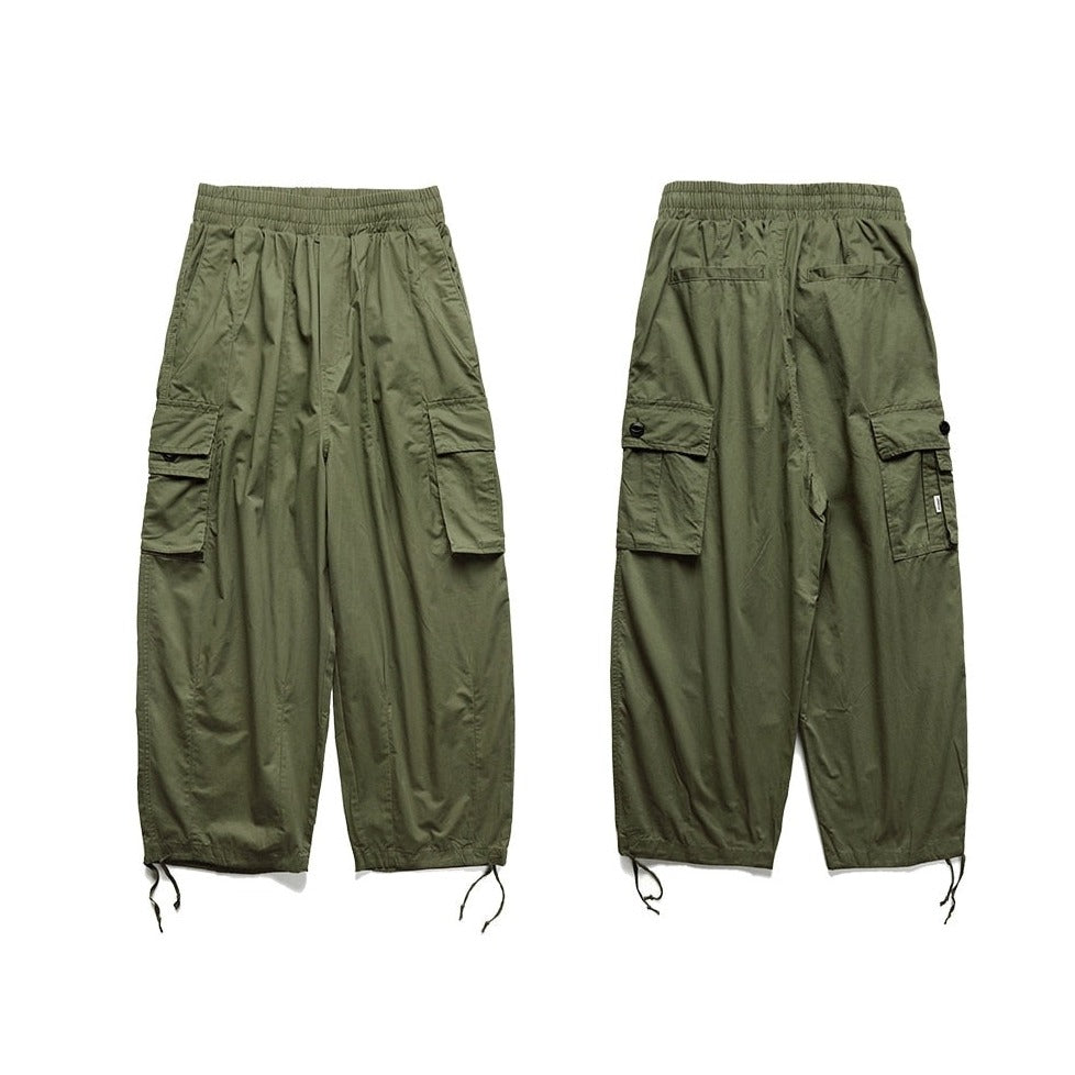 Cargo Parachute Pants-streetwear-techwear