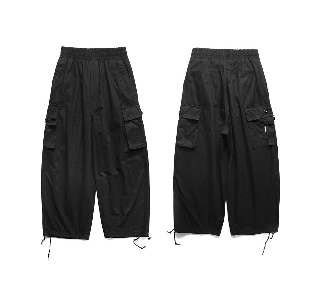 Cargo Parachute Pants-streetwear-techwear