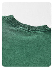 Essential Acid Washed Long Sleeve T-Shirt-streetwear-techwear