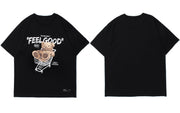 Feel Good Teddy Bear T-Shirt-streetwear-techwear