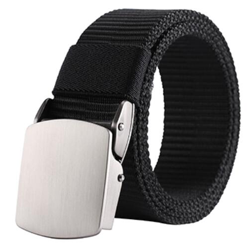 Premium Nylon Webbing Belt with Metal Buckle-streetwear-techwear