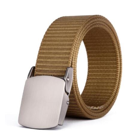 Premium Nylon Webbing Belt with Metal Buckle-streetwear-techwear