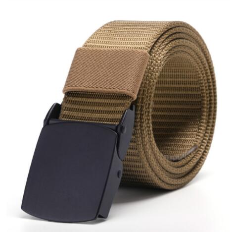 Premium Nylon Webbing Belt with Metal Buckle-streetwear-techwear