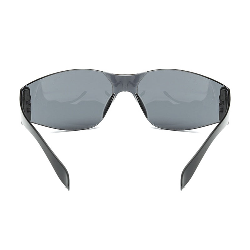 Rimless Wrap Around Sunglasses-streetwear-techwear